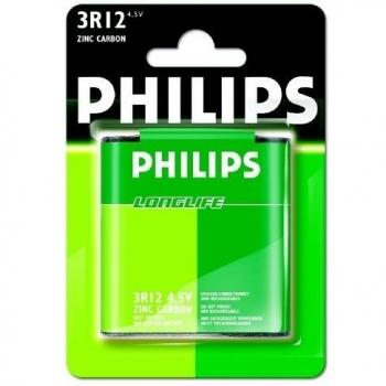 Philips longlife bateria 3r1201b bateriapila recargable 79 x 114 x 22 mm 3r12