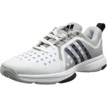 adidas Barricade Classic Bounce, Zapatillas de Tenis para Hombre, Blanco / Negro / Gris