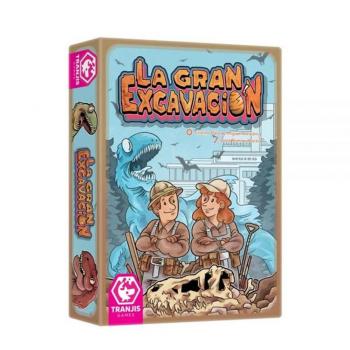 La Gran Excavación - Juego de Mesa Estratégico de Paleontología para Niños de 8 Años