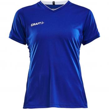 Craft Progress Practise Short Sleeve T-shirt Club Cobalt/White L Female
