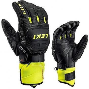 Leki Goods, Unisex Adulto, Negro/Amarillo limón, 8