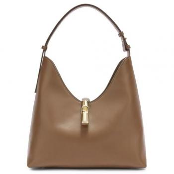 Furla Brandy Smooth Leather Hobo Bag for Women