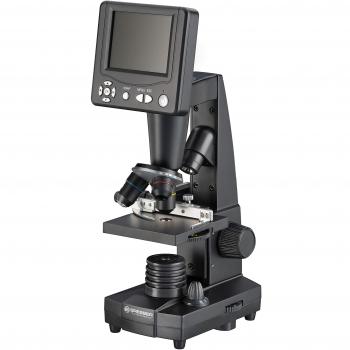 Bresser - Microscopio de enseñanza LCD 8.9cm