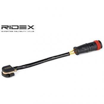 Sensor de desgaste de pastillas de freno RIDEX 407W0058 para MERCEDES-BENZ, incluye contacto avisador y es compatible con el eje trasero