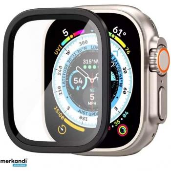 Protector de Pantalla Spigen para Apple Watch Ultra 49mm - Vidrio Templado con AlignMaster, 2 Piezas, Transparente