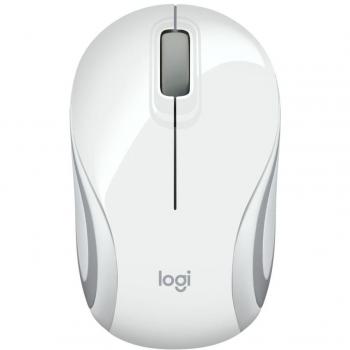 Logitech M187 Ratón Inalámbrico Portátil, 2.4 GHz con Receptor USB, Seguimiento Óptico 1000 DPI, PC/Mac/Portátil, Blanco