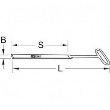 Cuchilla para juntas BRONZEplus redonda 690 mm KS Tools 963.9656