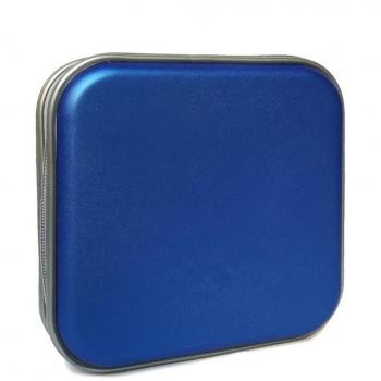 Homiki Caso Organizador para CD Estuche Cartera Portátil para Coche Oficna Viaje CD DVD Bolsa de Almacenamiento de 40 Discos 4 Colores