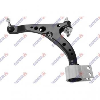 Control arm SIDEM 9976 - Barra oscilante de suspensión de ruedas, fabricada en acero, diseño optimizado para mejorar la estabilidad y el manejo del vehículo, compatible con múltiples modelos de automóviles, incluye bushings preinstalados