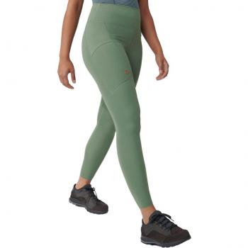 Fjällräven Women's Abisko Hiking Tights - Patina Green