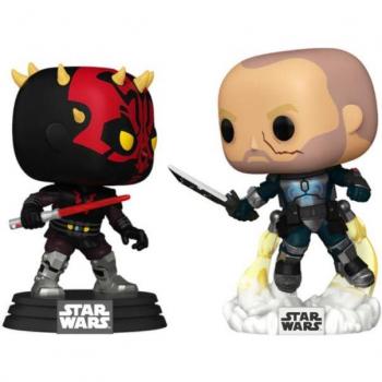 Star Wars: Clone Wars Exclusive Darth Maul vs Pre Vizsla Funko Pop! 2-Pack