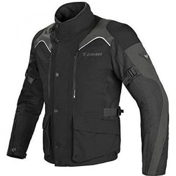 Dainese Tempest D-Dry Chaqueta para Moto, Negro/Gris Oscuro, 50