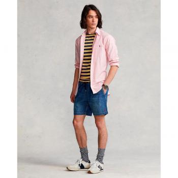 Polo Ralph Lauren Short vaquero con cintura ajustable