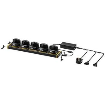 PETZL (Unita Carica Rack 5 Duo Z1-Sistema de Carga de baterías Unisex para Adulto, Color Negro, Talla única