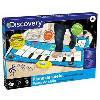 Discovery Suelo, Teclado, Instrumentos Musicales Infantiles, Piano eléctrico, Color Blanco