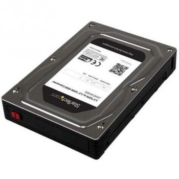StarTech.com 2.5 to 3.5 SATA Aluminum Hard Drive Adapter Enclosure with SSD / HDD Height up to 12.5mm