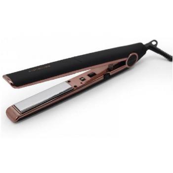 Corioliss Plancha C1 Black Soft Touch Copper - Placas de titanio, modelo digital (Nuevo Modelo 2024), color negro con acabado suave