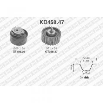 SNR kd458.47 Kit Correa dentada