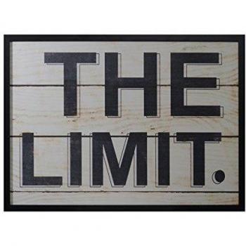 GAD MT-1613 - Cuadro impreso con mensaje The limit