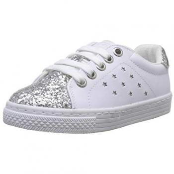 Zapatillas Bajas Deportivas para Niña GIOSEPPO 56349 Blanco-Plata