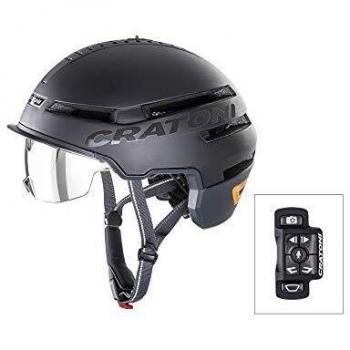 Cratoni Smartride Casco de Bicicleta, Unisex Adulto, Negro Mate, Small/Medium