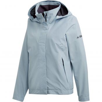 adidas W AX Jkt Chaqueta, Mujer, Gris