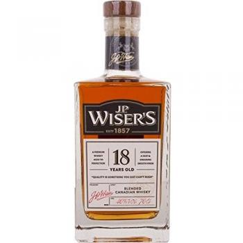 Whisky Canadiense Blended J.P. Wiser's 18 Años 40% Vol. 0,7l