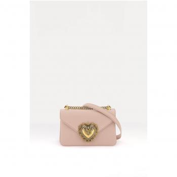 Dolce & Gabbana Devotion Shoulder Bag - OS Rose, Mini Bag DOLCE & GABBANA Woman, Blush Pink, Size: OS, Female