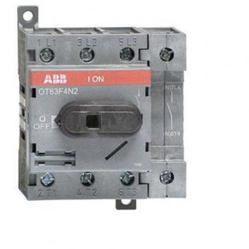 ABB 4-Pole Safety Switch, 63A, Model OT63F4N2