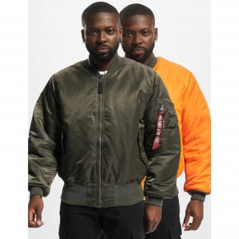 Alpha Industries Men's MA-1 Bomber Jacket - Classic Style, Grey, Variety of Colors and Sizes