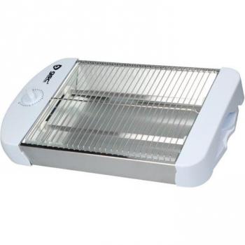 Tostadora Plana Broa 600W GSC con Tubo de Cuarzo y Acero Inoxidable