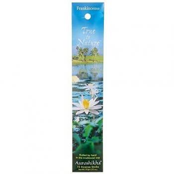 Auroshikha True to Nature Incense, Frankincense, 10 Gram by Auroshikha