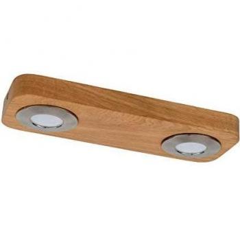 Lámpara de Techo LED Sunniva Diseño Madera Natural