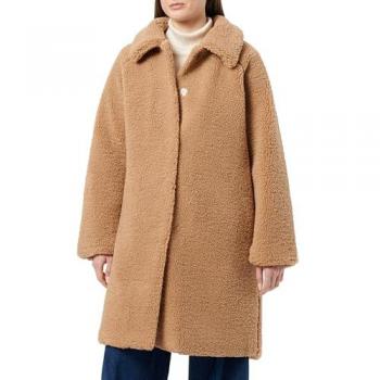 Ichi Harlene 2 Women's Coat - Tiger's Eye, Size 38