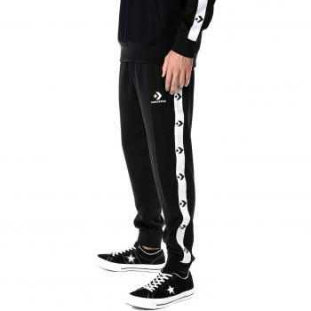Converse Star Chevron Track Jogger, Pantalones de Deporte para Hombre, Negro Black 354, No Aplica