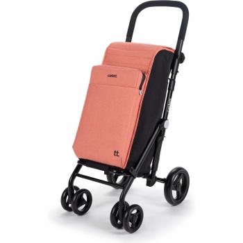 Carlett Carro de la compra plegable 4 ruedas con freno Urban Quad