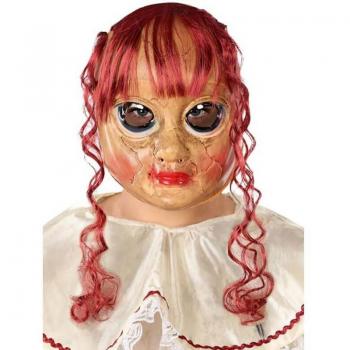 Atosa - Máscara de Muñeca Poseída Pelirroja de 20x24 cm
