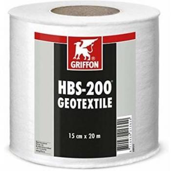 Rollo de Geotextil Elástico HBS-200 20m x 15cm Griffon