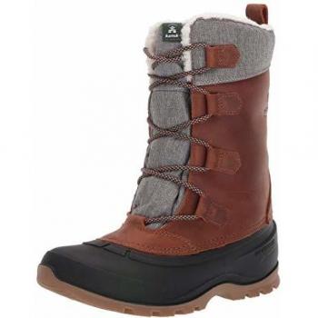 Botas de Nieve Kamik Snowgem para Dama, Color Cognac, Talla 37, Impermeables y Aislantes