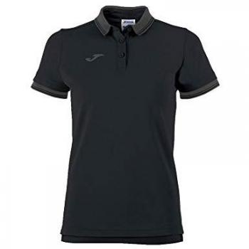 Polo Joma Bali II Negro MJ - Marca Joma - Manga Corta - Tiempo Libre - Mujer