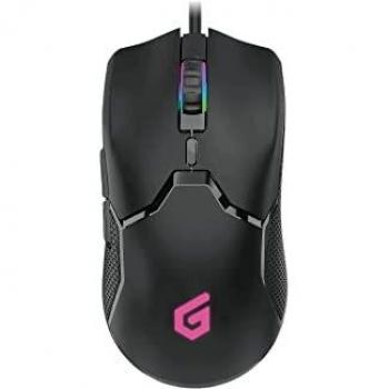 Conceptronic DJEBBEL04B Ratón Gaming USB Óptico 7200 DPI RGB LED 6 Botones Programables