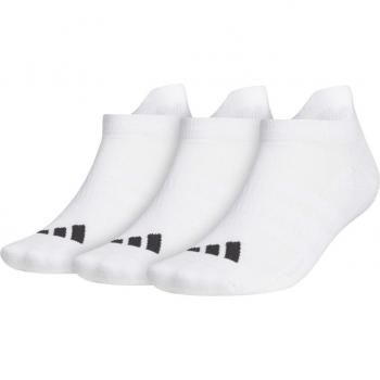 Adidas White Golf Ankle Socks - 3 Pairs (EU 40-42)
