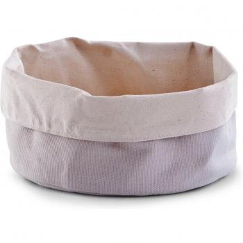 Zeller 18001 Panera Redonda, Algodón, Multicolor, 20x20x12 cm