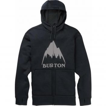 Burton Oak Sudadera, Hombre, Mountain True Black Heather, L