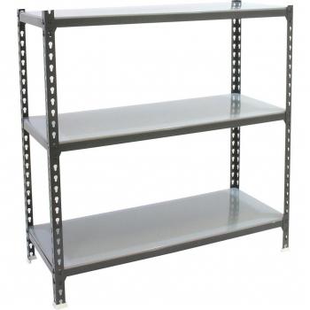 Estantería SIMONCLICK MEGAPLUS 3 Baldas 120x90x30 cm - Antracita/Galva