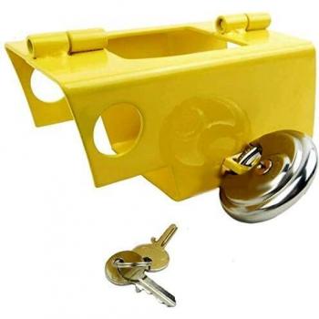 Hyfive Enganche de Remolque Caravana Bloquear con candado Heavy Duty