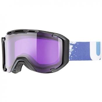 Uvex Snowstrike Gafas de esquí, Unisex Adulto, Negro, Talla única