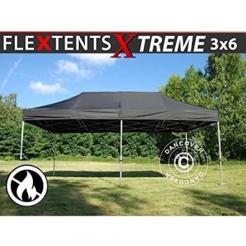 Carpa Plegable Rápida FleXtents Xtreme 50 3x6m Negra