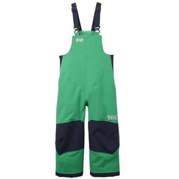 Helly Hansen Kid's Rider 2 Insulated Waterproof Ski Bib Pants Green Size 10