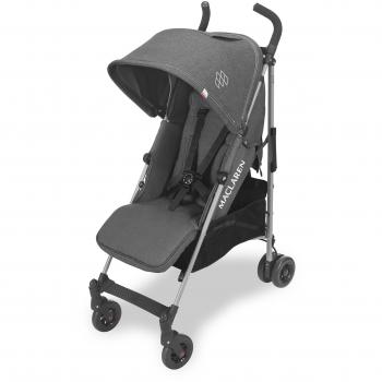 Maclaren Quest Silla de paseo - ligero, para recién nacidos hasta los 25kg, Asiento multiposición, suspensión en las 4 ruedas, Capota extensible con UPF 50+